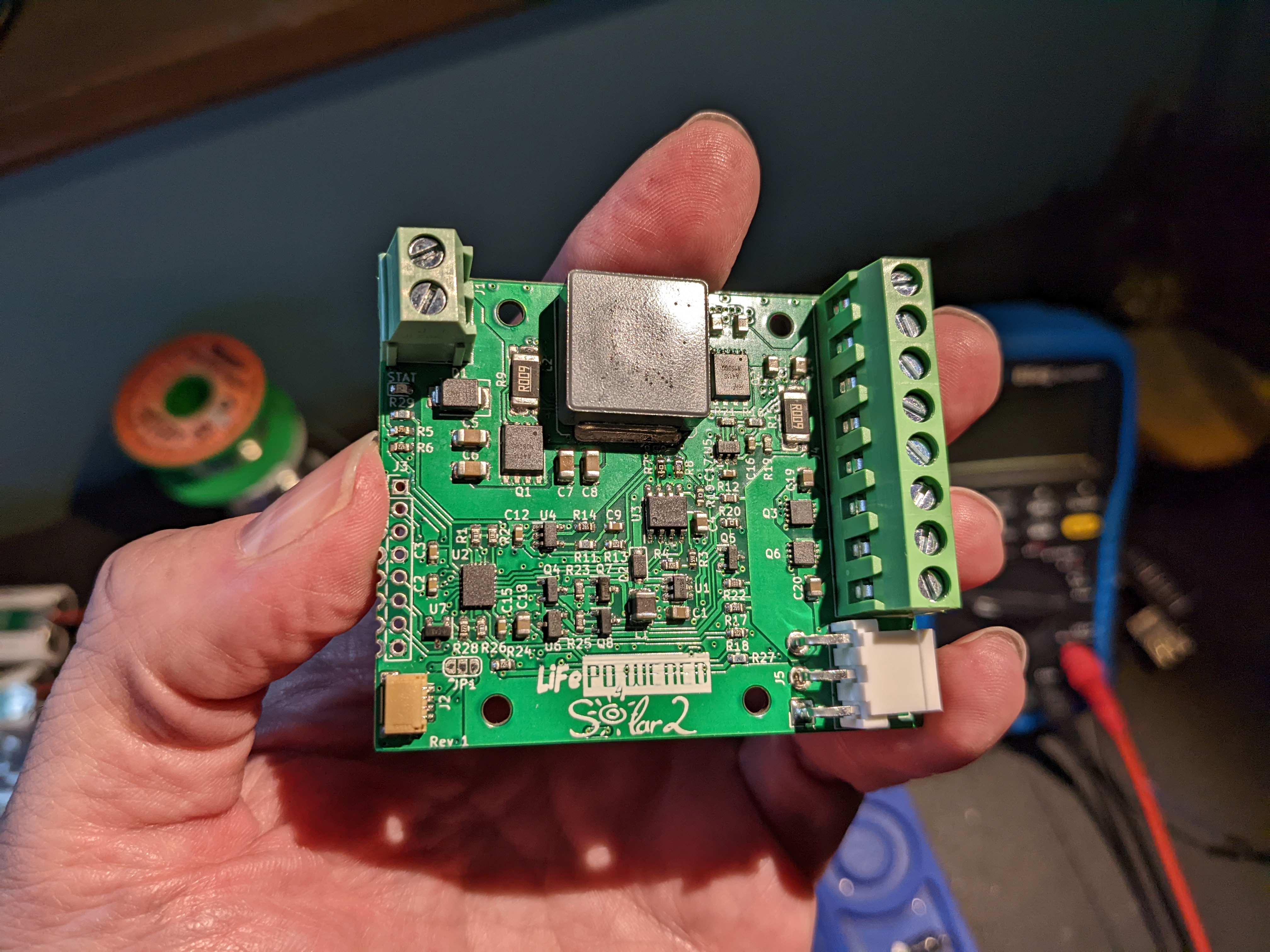 LiFePO4wered/Solar2 prototype