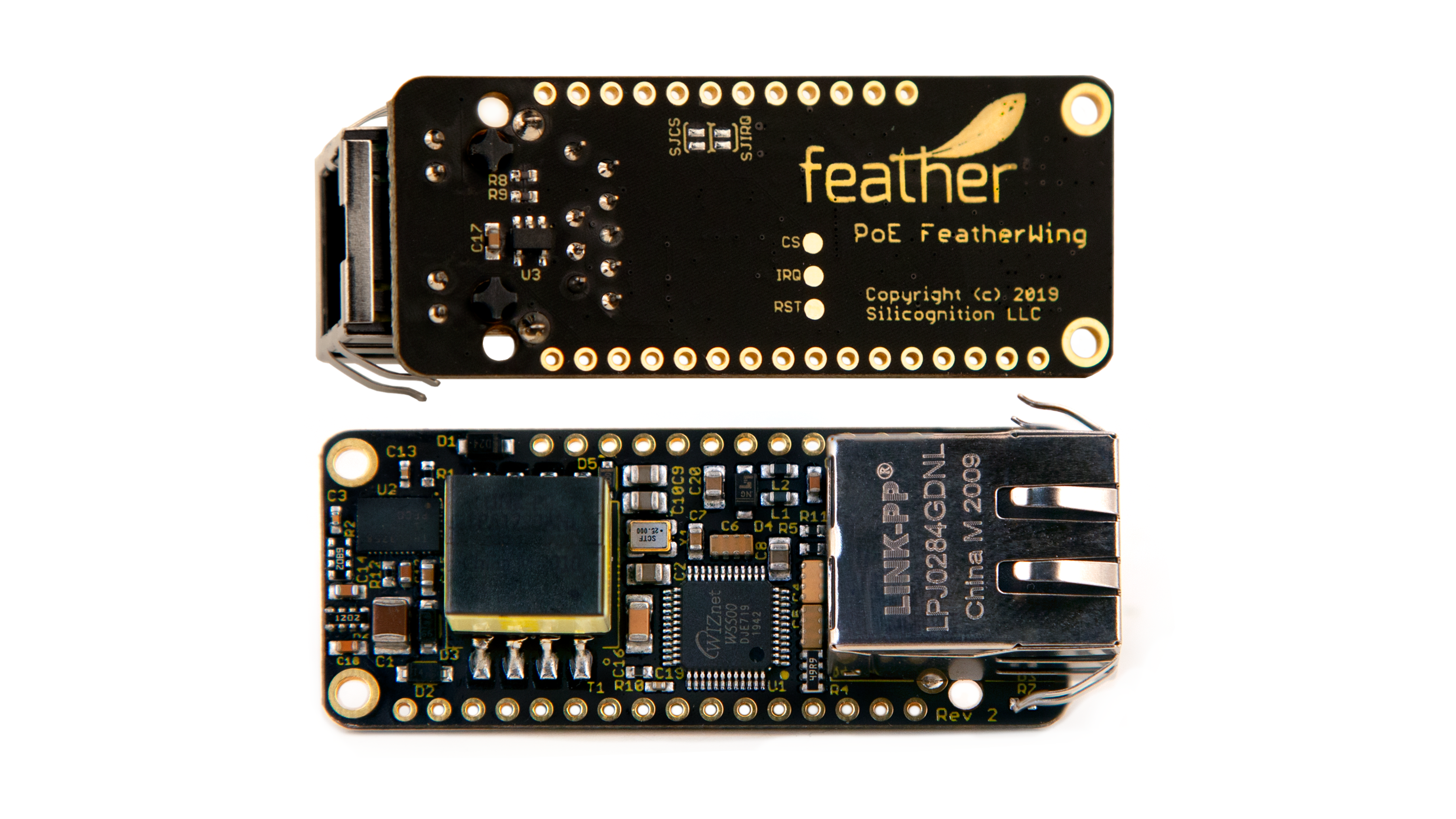 PoE-FeatherWing product image